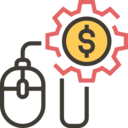 money,business and finance,computer,multimedia,coin,mouse,pay per click